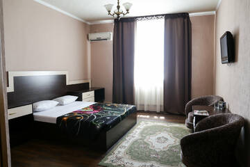 Бюджетный двухместный номер с 1 кроватью в Гостинице Индиго